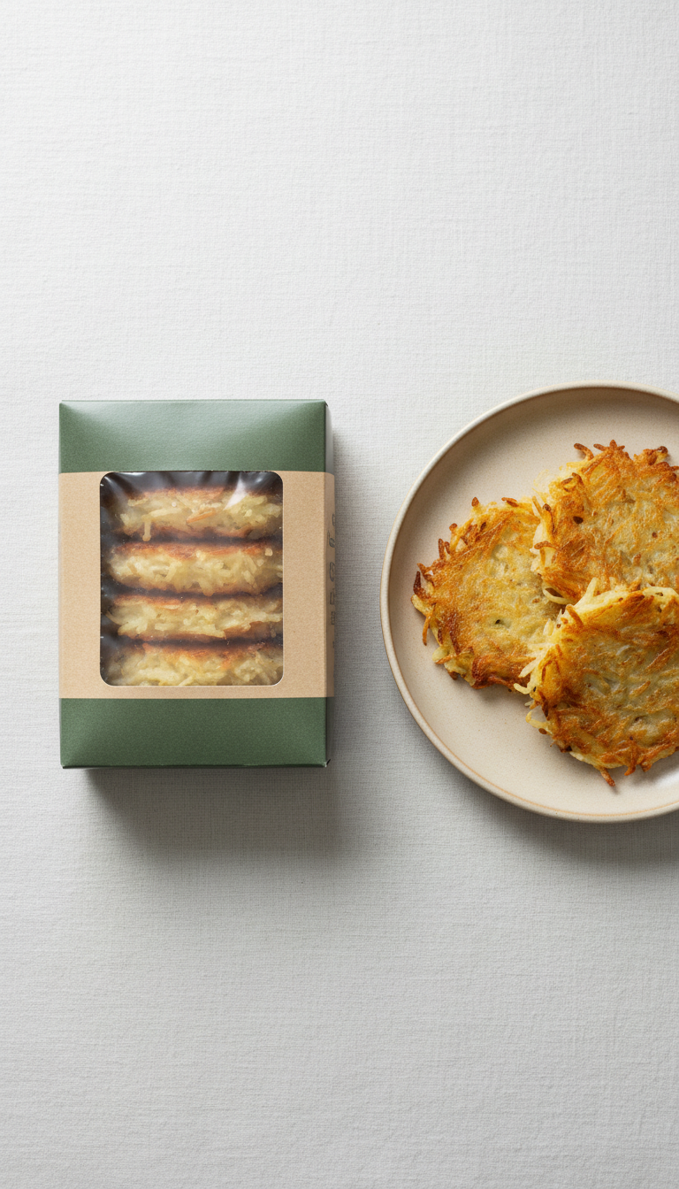 Classic Potato Latkes Frozen Package