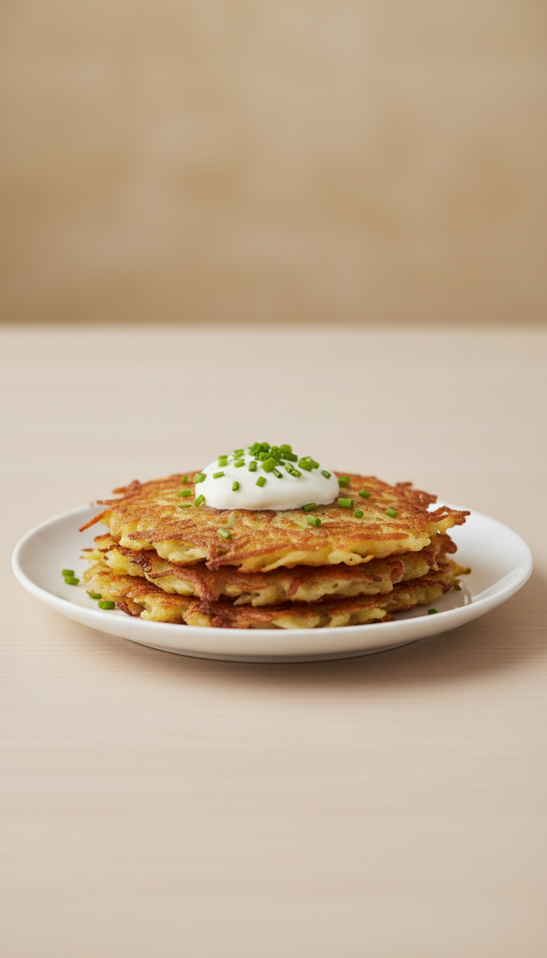 Classic Potato Latkes Hand-Shredded